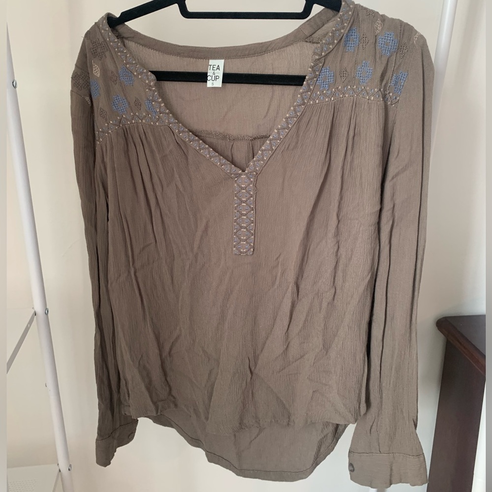 Green long sleeve